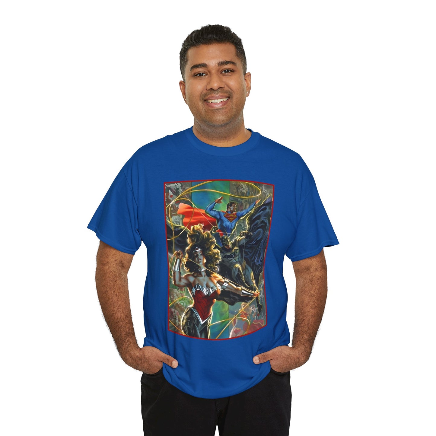 DC Trinity T-Shirt - Felipe Massafera Art - Batman, Wonder Woman, Superman - New 52 - DC Comics
