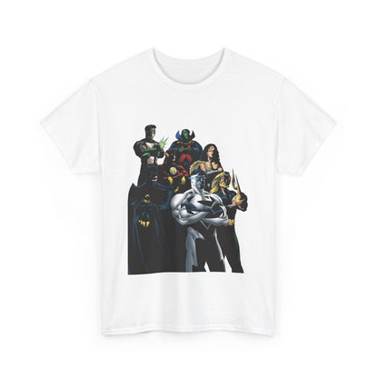 JLA T-Shirt - Howard Porter Art - Superman, Batman, Wonder Woman, Flash - DC Comics