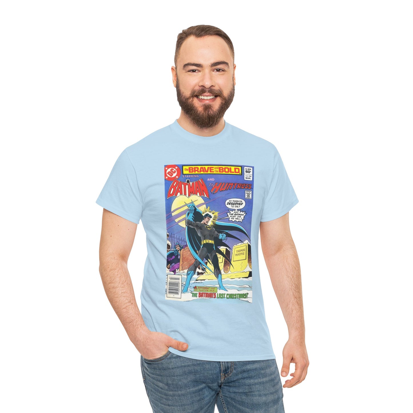Brave & the Bold #184 T-Shirt - Batman & Earth-2 Huntress - DC Comics