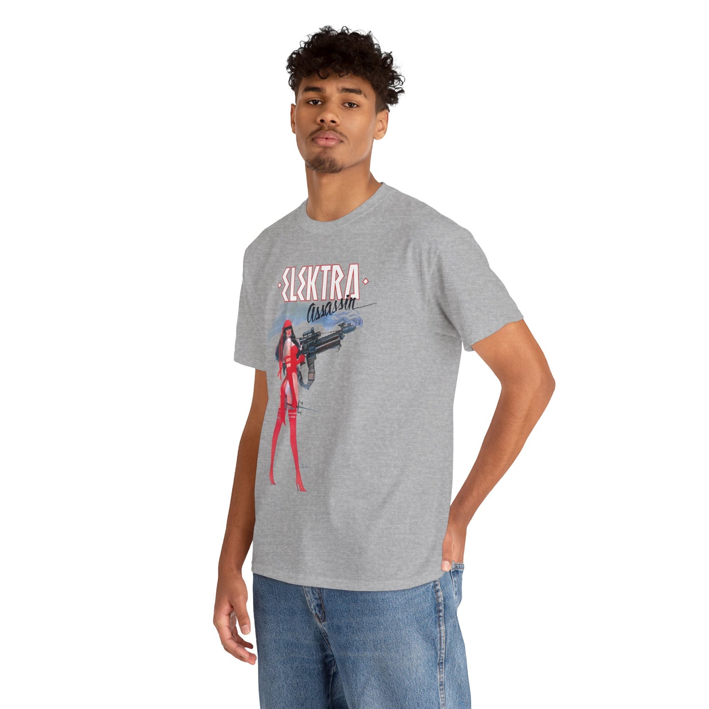 Elektra Assassin T-Shirt - Bill Sienkiewicz Art - Frank Miller - Daredevil Connection - Marvel Comics