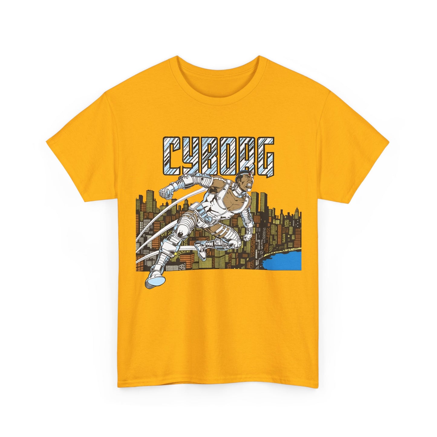 Cyborg T-Shirt - George Perez Art - New Teen Titans - DC Comics