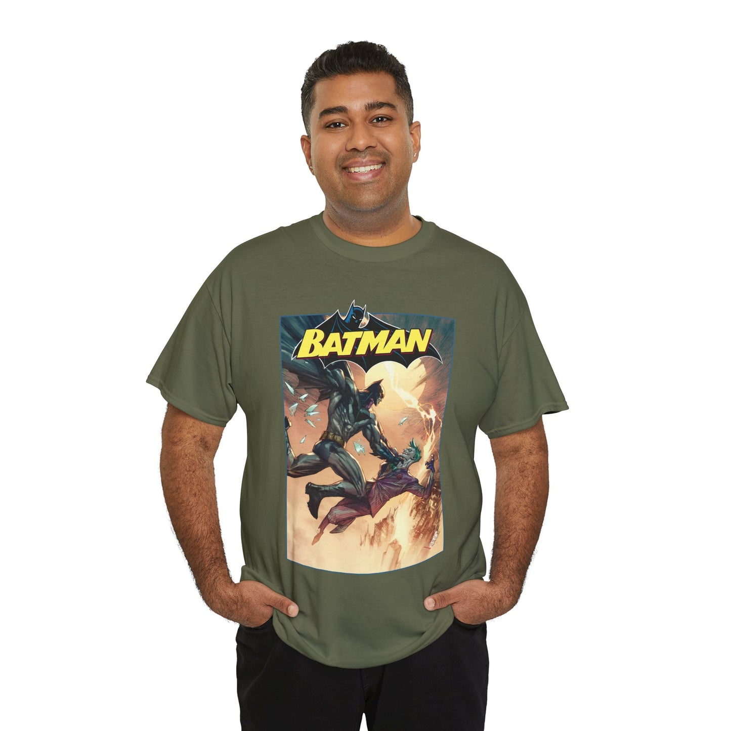 Batman Vs Joker T-Shirt - Marc Silvestri Art - DC Comics