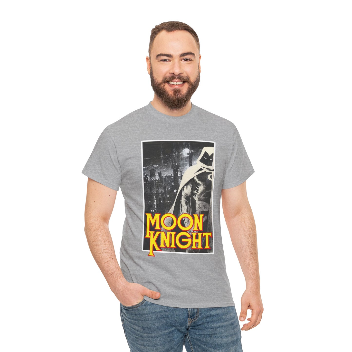 Moon Knight T-Shirt - Bill Sienkiewicz Art - Marvel Comics 1980s