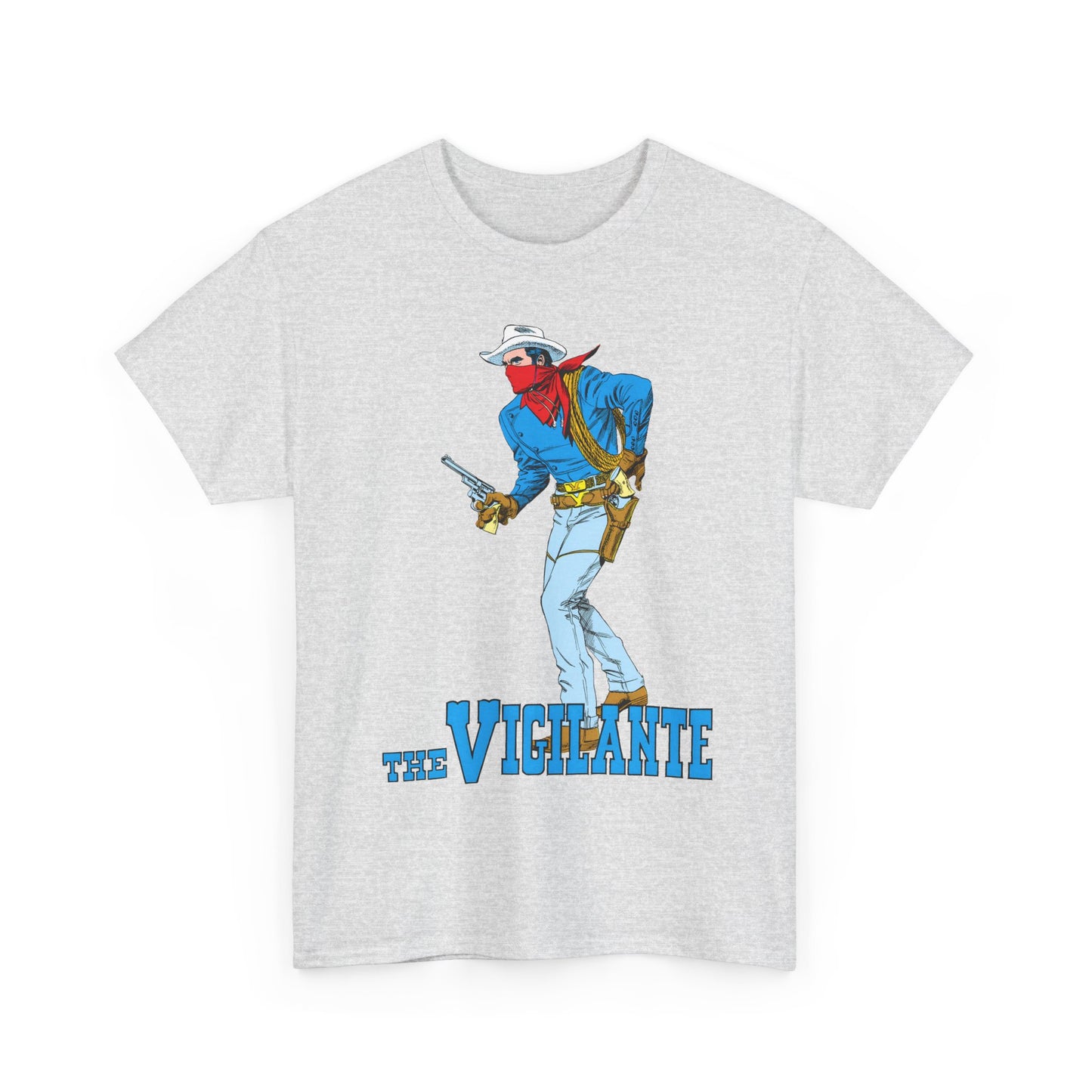 Vigilante T-Shirt - Gray Morrow Art - Seven Soldiers of Victory, All-Star Squadron Member - DC Comics