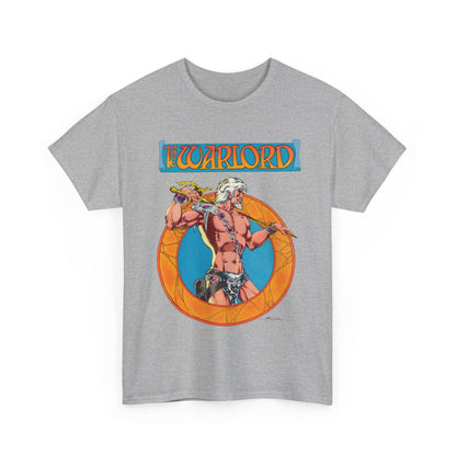 Warlord T-Shirt - Mike Grell Art - Skartaris - Travis Morgan - DC Comics 1970s Sword & Sorcery Series