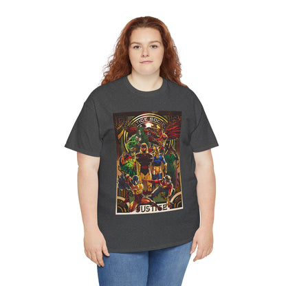 Justice Society T-Shirt - Tony Harris Art - Hawkman, Hourman, Dr Fate, Spectre, Sandman, Green Lantern, Atom, Flash - JSA - DC Comics
