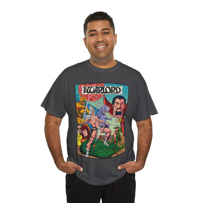 Warlord T-Shirt - Dan Jurgens Art - Travis Morgan, Skartaris, Deimos - Sword & Sorcery - DC Comics