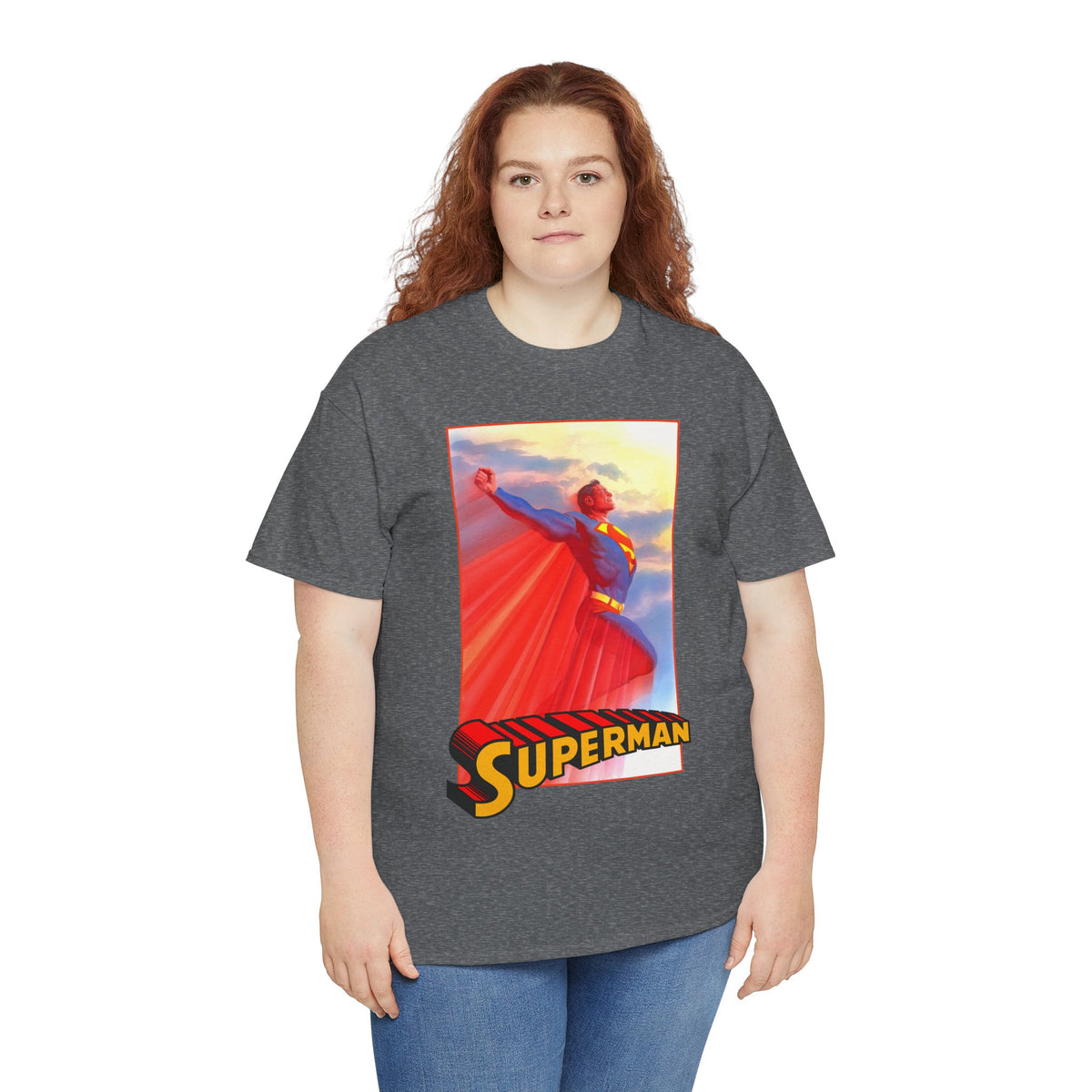 Superman T-Shirt - Alex Ross Art - Man of Steel - DC Comics