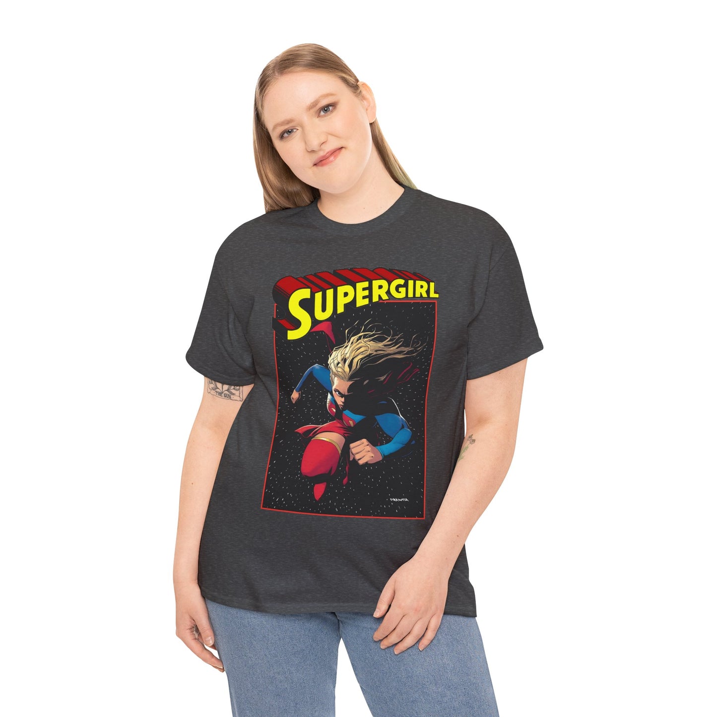 Supergirl T-Shirt - Nick Dragotta Art - Upcoming Summer 2026 Movie with Milly Alcock - DC Comics