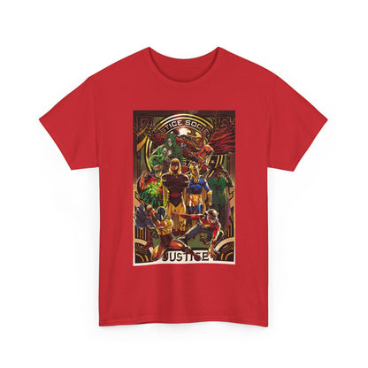 Justice Society T-Shirt - Tony Harris Art - Hawkman, Hourman, Dr Fate, Spectre, Sandman, Green Lantern, Atom, Flash - JSA - DC Comics