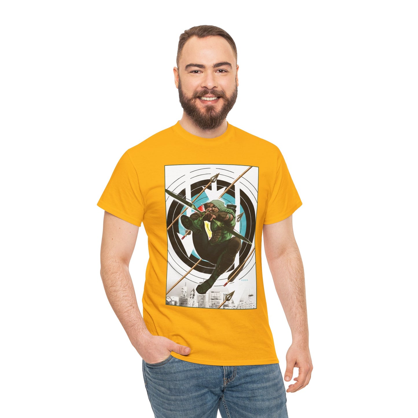 Green Arrow T-Shirt - Kaare Andrews Art - DC Comics