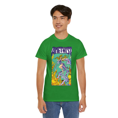 Amethyst T-Shirt - Esteban Maroto Art - Princess of Gemworld - 1980s Series - DC Comics