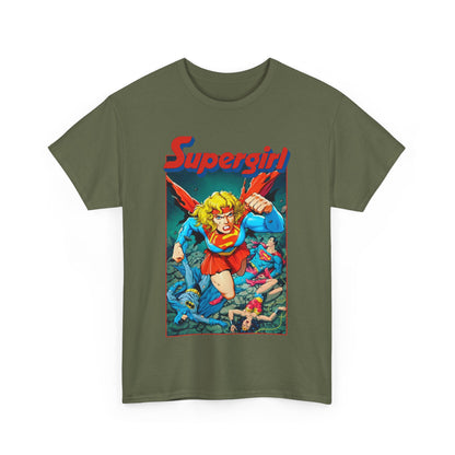 Supergirl T-Shirt - Tom Grummett Art - Crisis on Infinite Earths - Classic DC Comics Series - Death of Supergirl