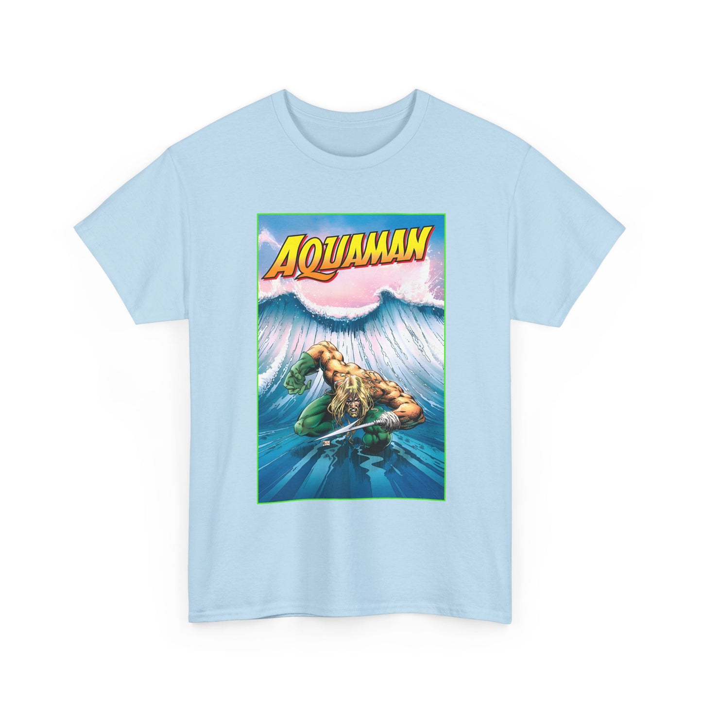 Aquaman T-Shirt - Justice League Member & Leader - Arthur Curry - Atlantis - DC Comics