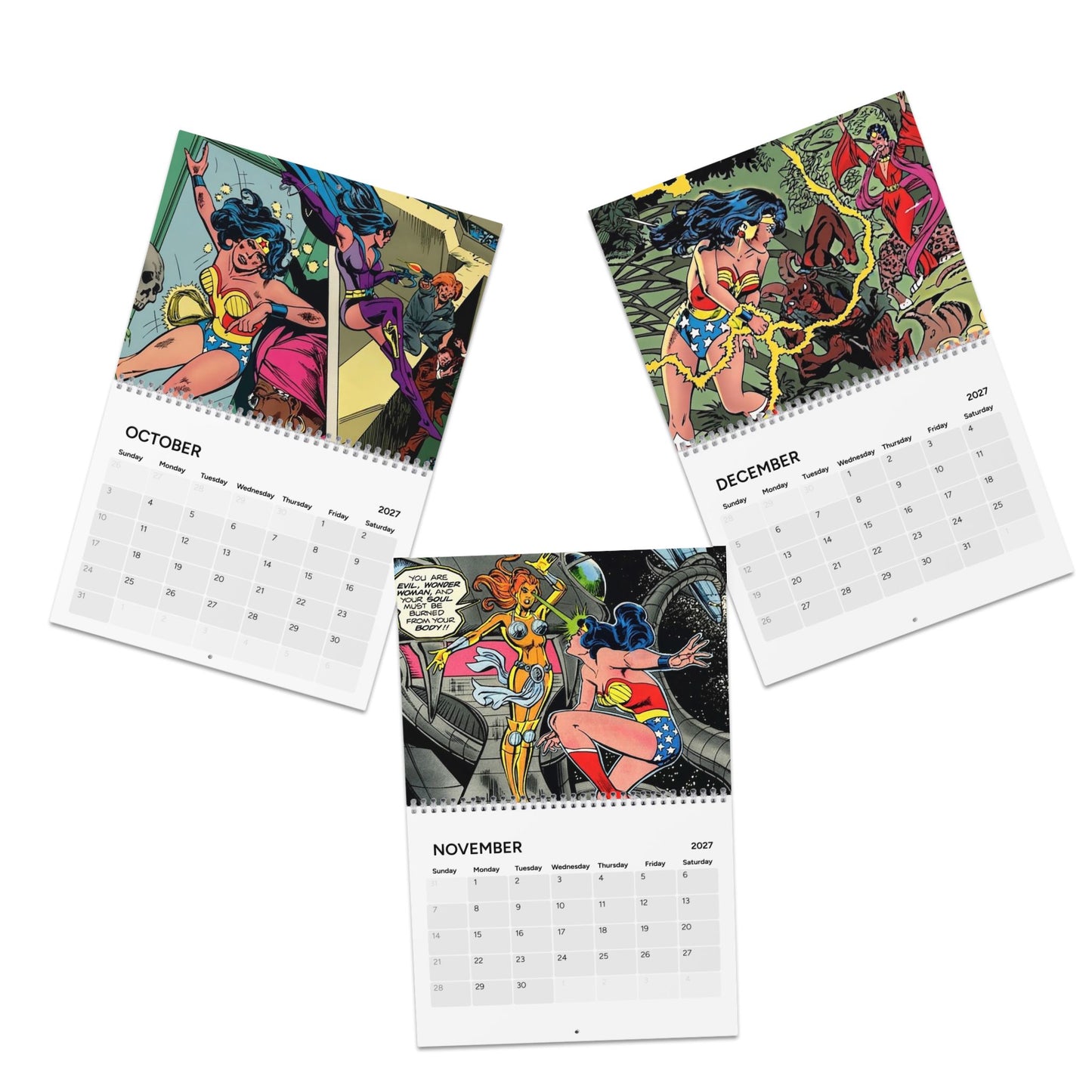 Wonder Woman Calendar (2027) - Bronze Age Artwork