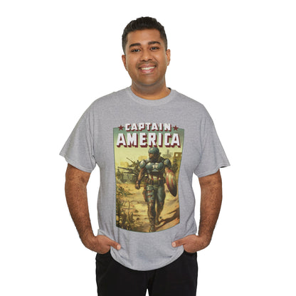 Captain America T-Shirt - Ben Harvey Art - Marvel Comics