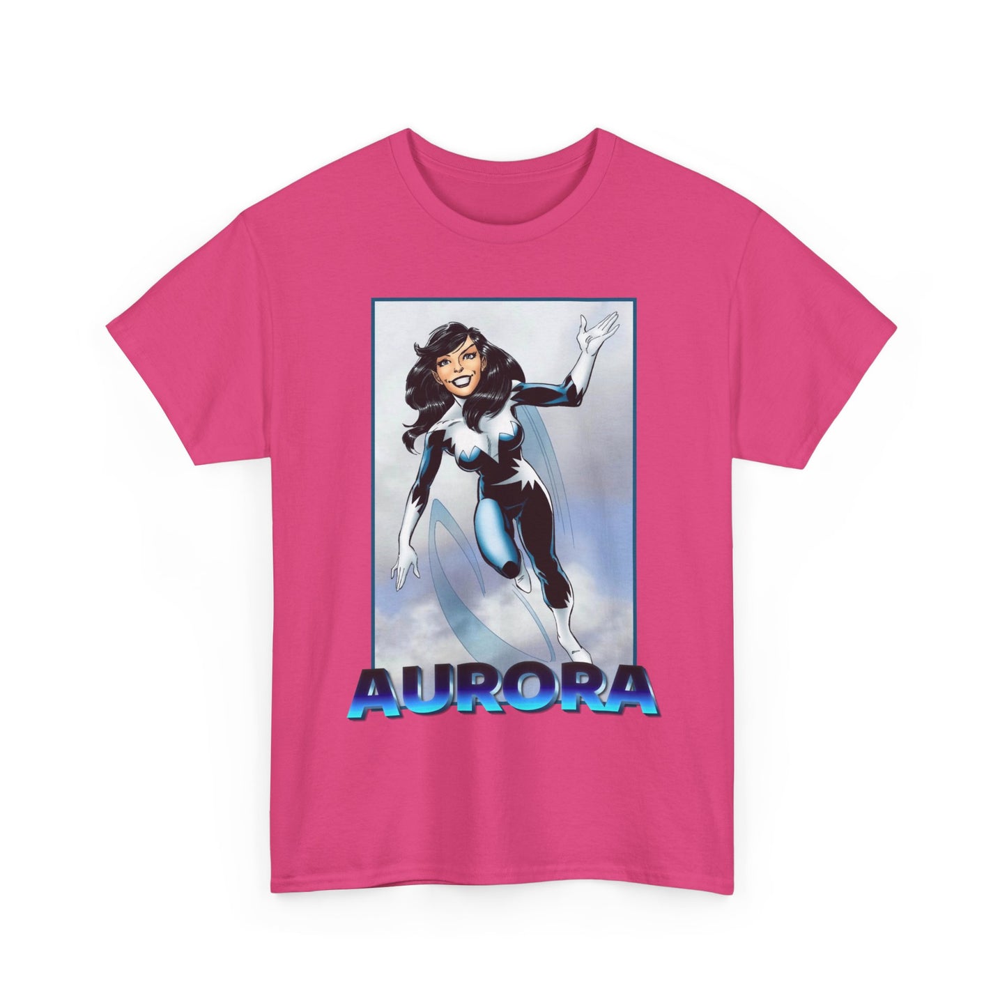 Aurora T-Shirt - John Byrne Art - Alpha Flight Member - Marvel Comics