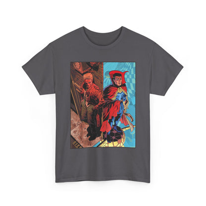 John Constantine & Dr. Strange T-Shirt - DC & Marvel Comics