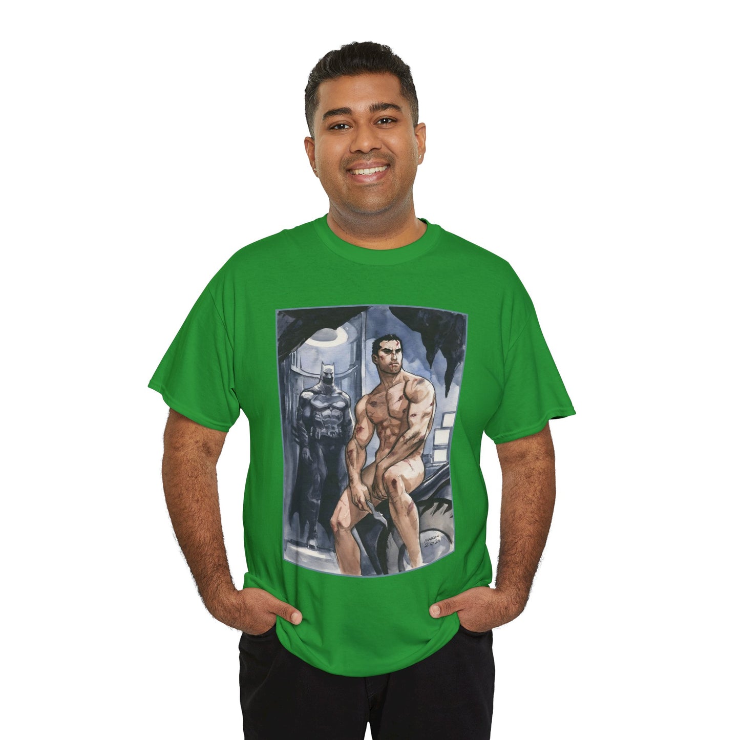 Batman in the Buff T-Shirt - DC Comics