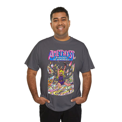 Amethyst Princess of Gemworld T-Shirt - George Perez Art - Lord Topaz, Dark Opal, Granch, Citrina - DC Comics