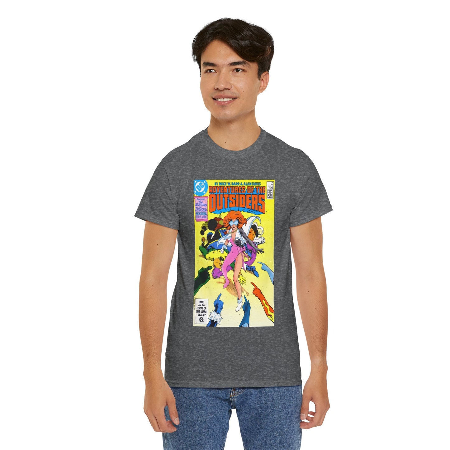 Adventures of the Outsiders #34 T-Shirt - Alan Davis Art - DC Comics