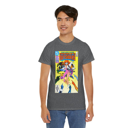Adventures of the Outsiders #34 T-Shirt - Alan Davis Art - DC Comics