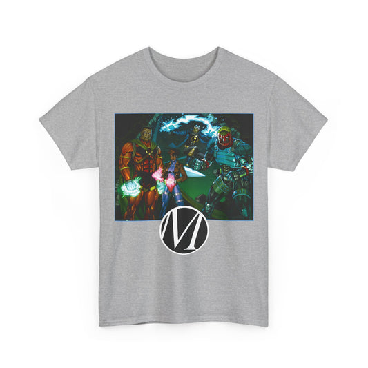 Milestone Comics Heroes T-Shirt - Static, Icon, Rocket, Hardware - Dakota - DC Comics, Milestone Media