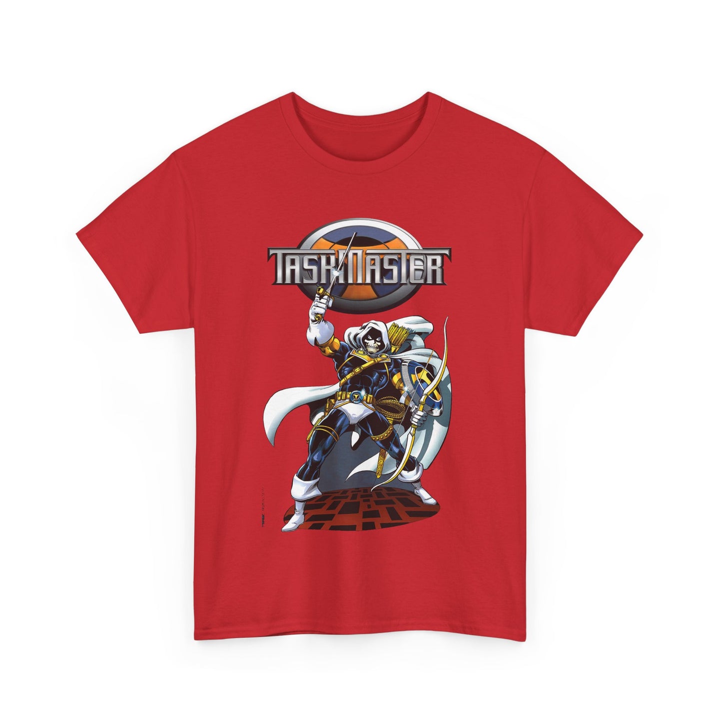 Taskmaster T-Shirt - George Perez Art - Avengers Foe & Mercenary - Marvel Comics