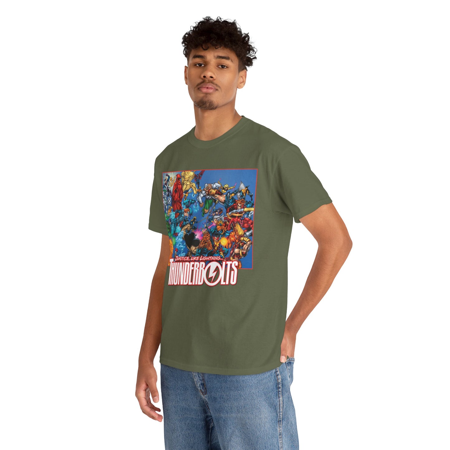Thunderbolts T-Shirt - Mark Bagley Art - Marvel Comics