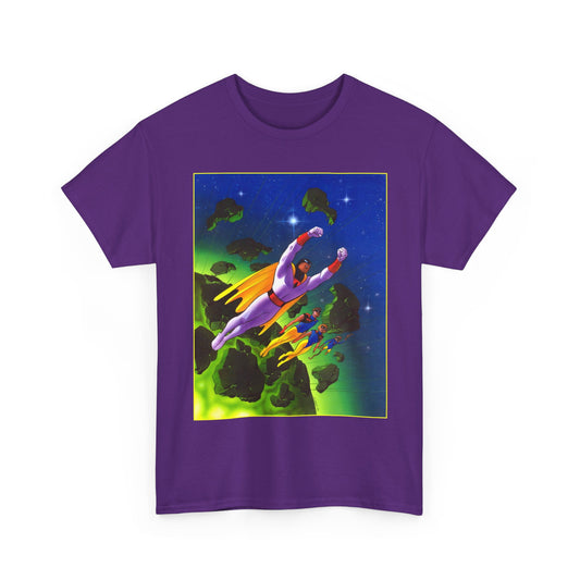 Space Ghost T-Shirt - Steve Rude Art - Jan, Jace, Blip - Gorgeous Art of 1960s Cartoon Icon
