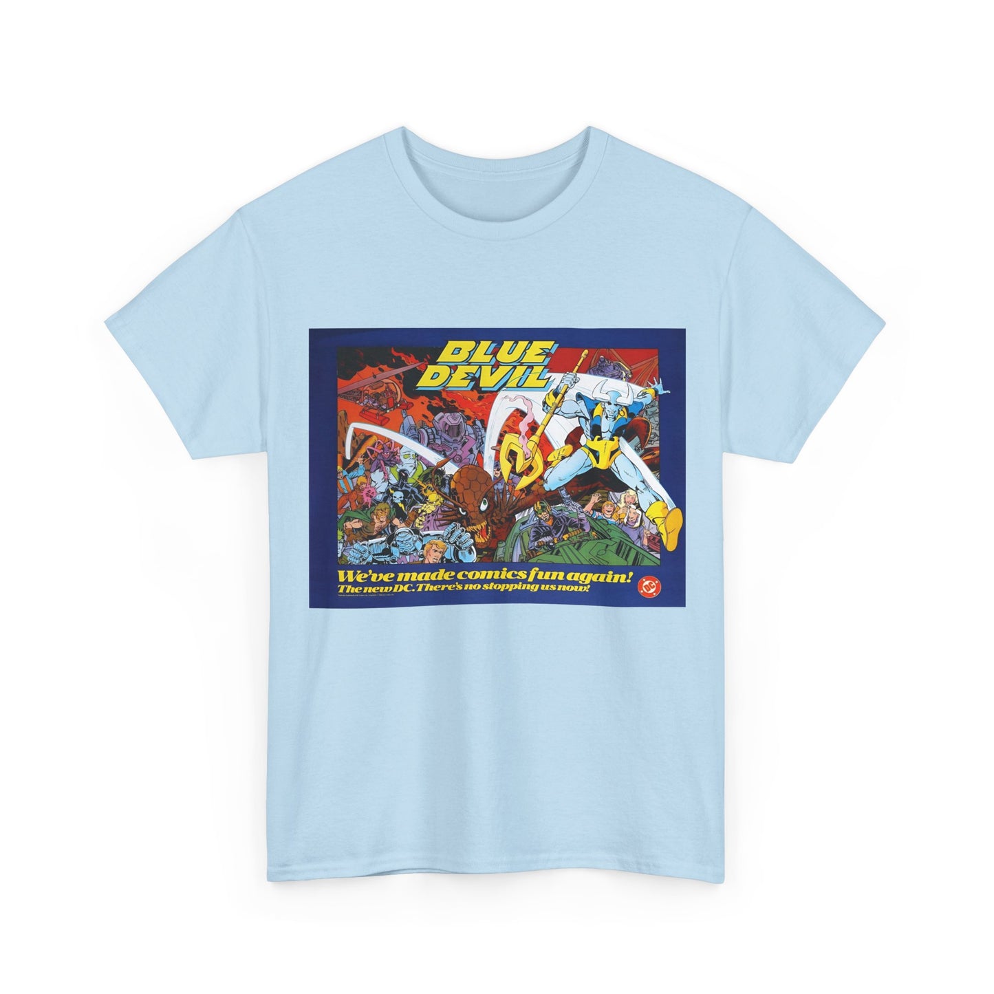 Blue Devil Ad T-Shirt - DC Comics