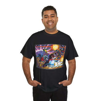 X-Men: Age of Apocalypse T-Shirt - John Romita Jr Art - Magneto, Rogue, Colossus, Quicksilver, Sabretooth, Quicksilver - Omega - Marvel Comics