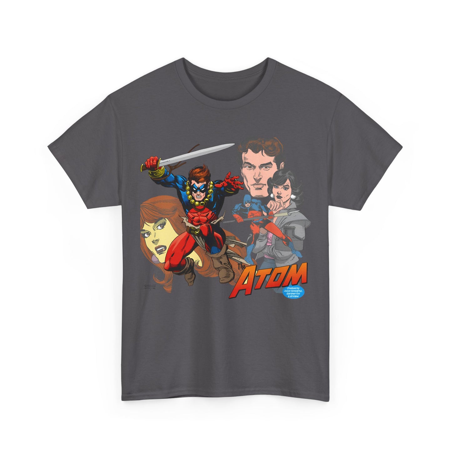 Atom T-Shirt - Gil Kane Art - Who's Who Image - Ray Palmer, JLA Member - Silver Age Hero - DC Comics
