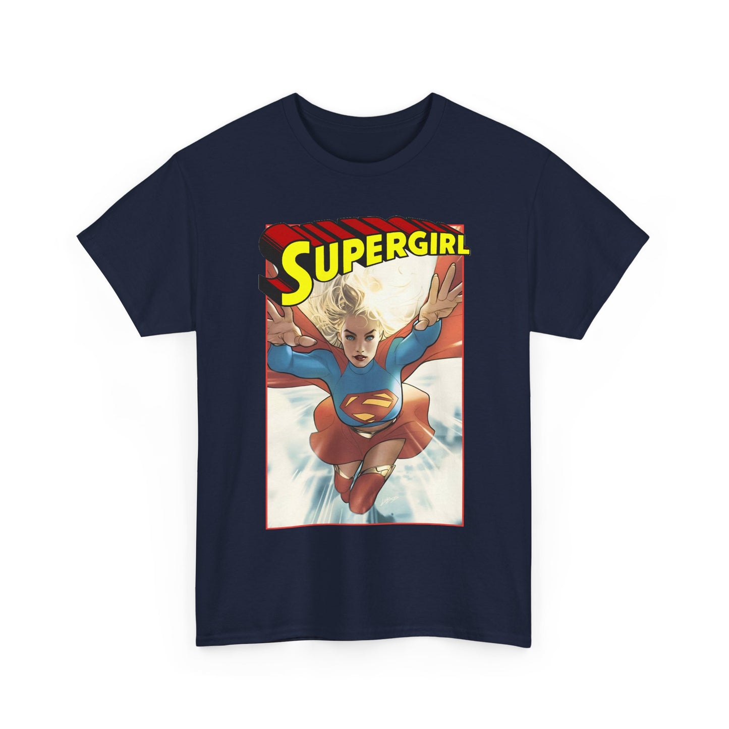 Supergirl T-Shirt - Pablo Villalobos Art - Kara Zor-El - Upcoming Summer 2026 Movie - DC Comics