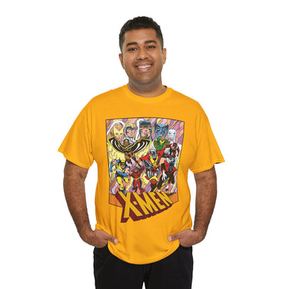 Uncanny X-Men T-Shirt - Dave Cockrum Art - Cyclops, Nightcrawler, Storm, Wolverine, Thunderbird - Marvel Comics