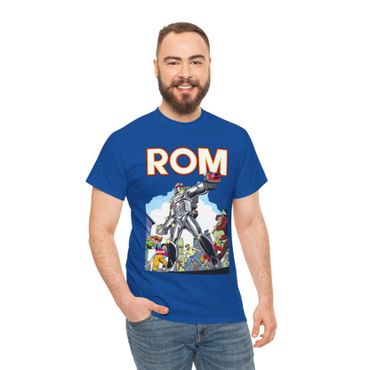 Rom: Spaceknight T-Shirt - Marvel Comics Art- Retro Character - Dire Wraiths