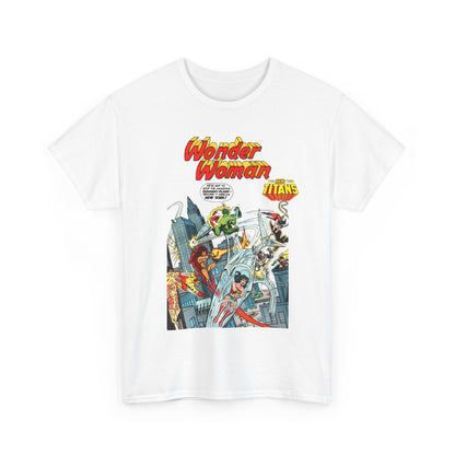 Wonder Woman/New Teen Titans T-Shirt - Ross Andru Art - Wonder Girl, Starfire, Cyborg, Raven - #287 Cover Art - DC Comics