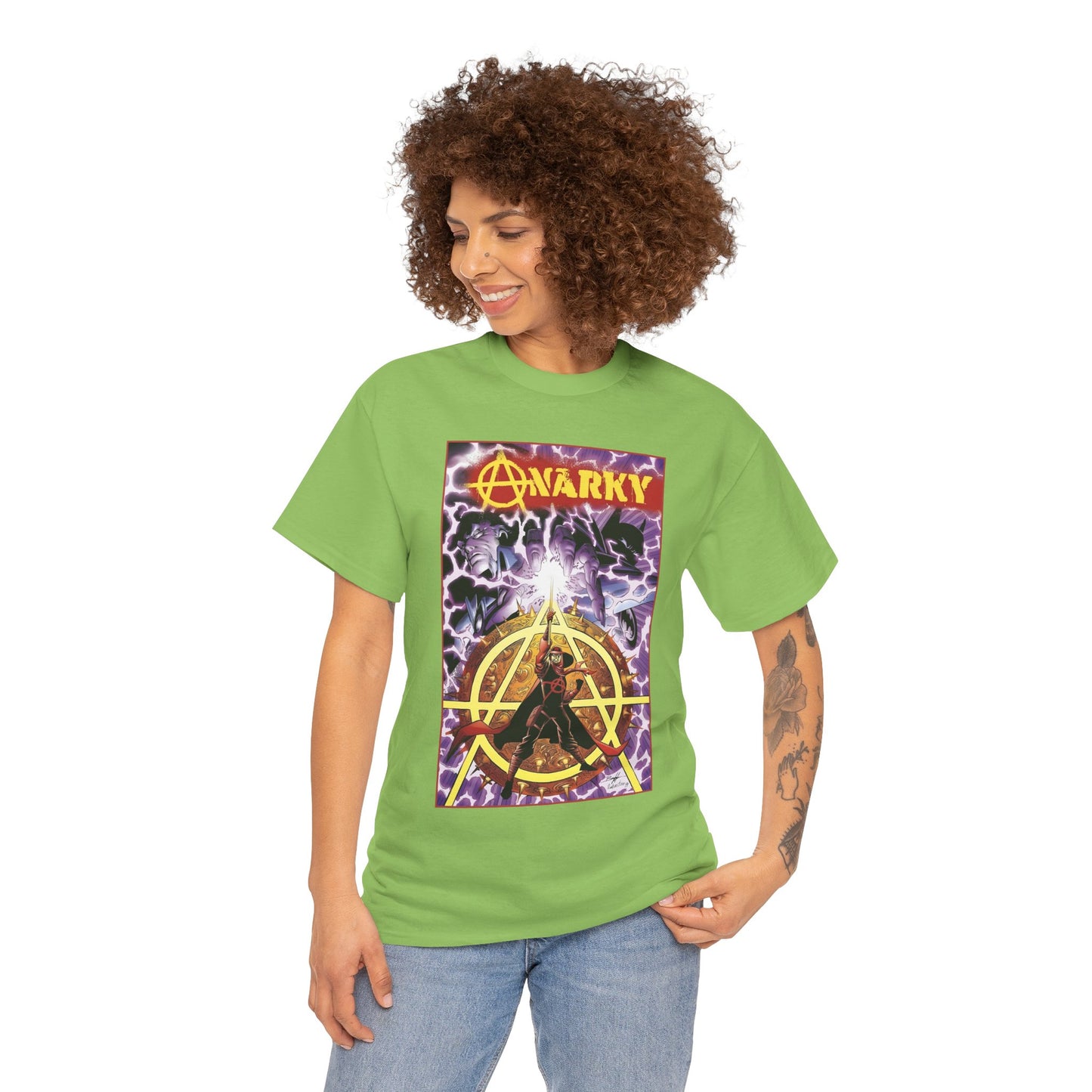 Anarky T-Shirt - Norm Breyfogle Art - DC Comics