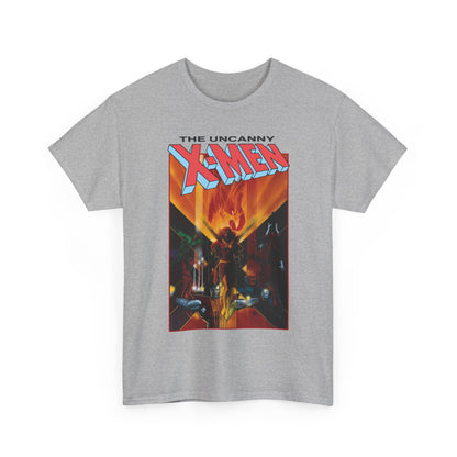 Uncanny X-Men T-Shirt - Bill Sienkiewicz Art - Phoenix, Cyclops, Colossus, Wolverine - Marvel Comics