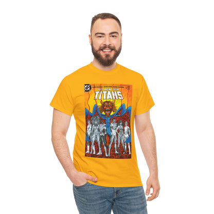 New Teen Titans #4 T-Shirt - George Perez Art - Trigon the Terrible - DC Comics