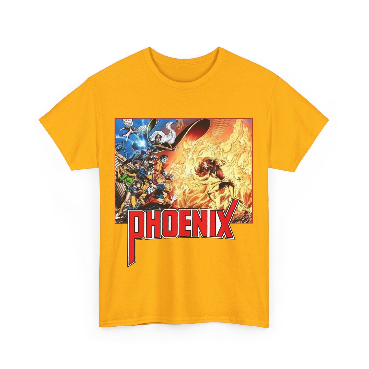 Phoenix T-Shirt - John Byrne Art - Untold X-Men Story - Jean Grey - Marvel Comics - Cyclops, Wolverine