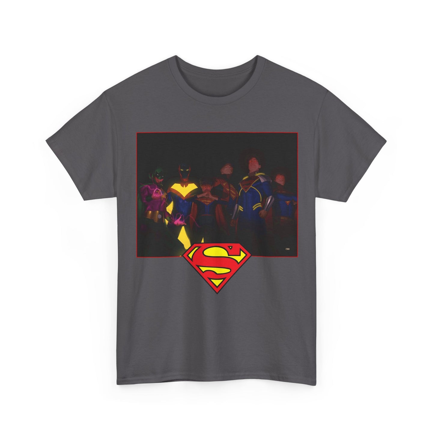 Superboys T-Shirt - Taurin Clarke Art - Superboy Prime, Connor Kent, Clark Kent, Jon Kent - DC Comics