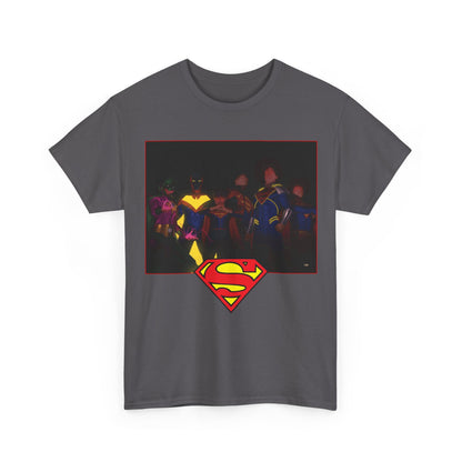 Superboys T-Shirt - Taurin Clarke Art - Superboy Prime, Connor Kent, Clark Kent, Jon Kent - DC Comics