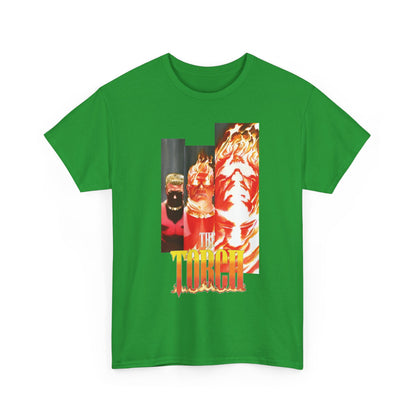 The Torch T-Shirt - Alex Ross Art - Jim Hammond - Golden Age Member of the Invaders - Marvel Comics