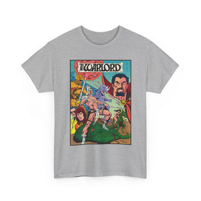 Warlord T-Shirt - Dan Jurgens Art - Travis Morgan, Skartaris, Deimos - Sword & Sorcery - DC Comics