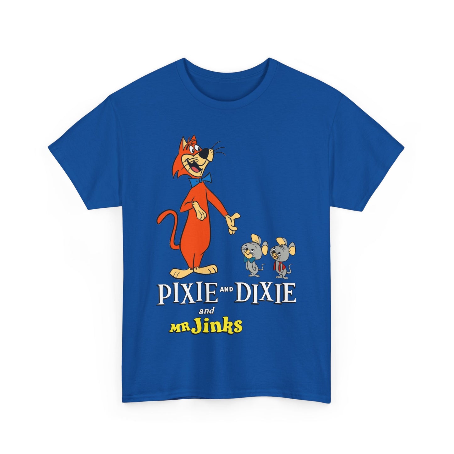 Pixie & Dixie & Mr Jinks T-Shirt - Classic Hanna-Barbera Saturday Morning Cartoon - I Hate Meeces to Pieces!