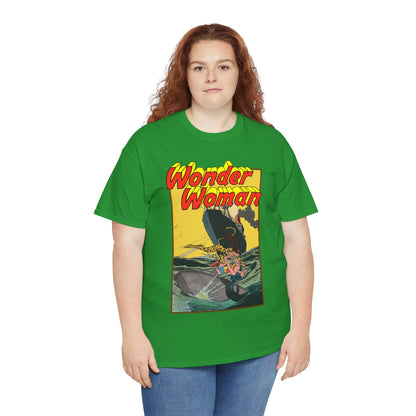 Wonder Woman Vs Cheetah T-Shirt - Rich Buckler & Dan Giordano Art - DC Comics