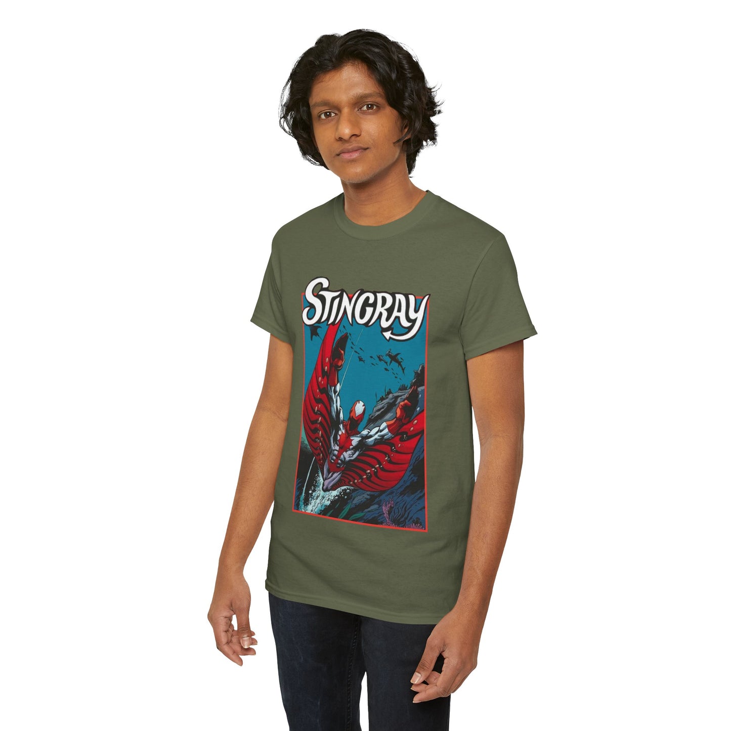 Stingray T-Shirt - Tales to Astonish First Appearance - Walter Newell - Avengers Member - Marvel Comics - Engineer, Oceanographer - Hydro-Base