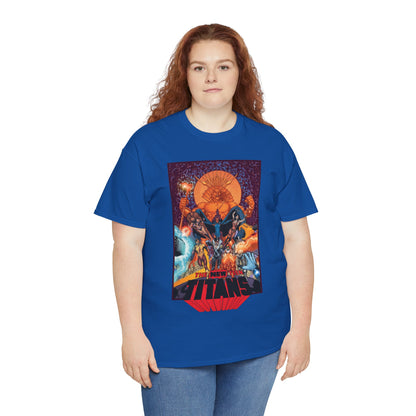 New Teen Titans T-Shirt - George Perez Art - Trigon's Titans - Raven - DC Comics