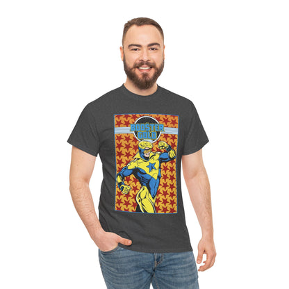 Booster Gold T-Shirt - Dan Jurgens Art - JLI Member - DC Comics
